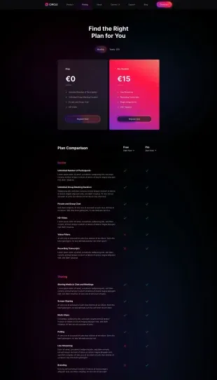 Tata Letak Halaman Yootheme Circle