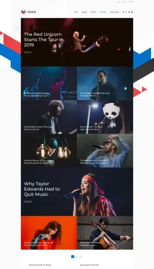 Tata Letak Halaman Yootheme Yoko