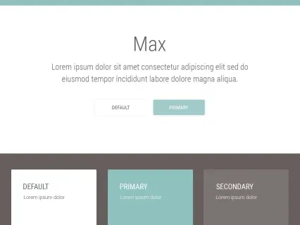 Tema Warna Template Yootheme Max
