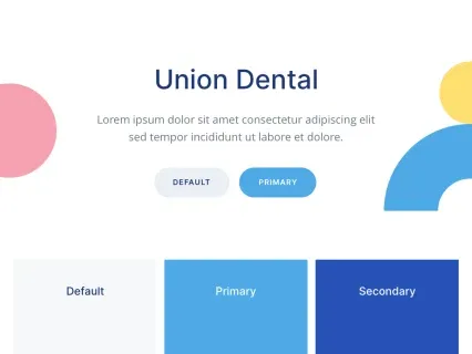 Tema Warna Template Yootheme Union Dental