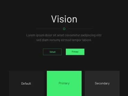 Tema Warna Template Yootheme Vision
