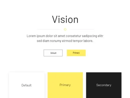 Tema Warna Template Yootheme Vision