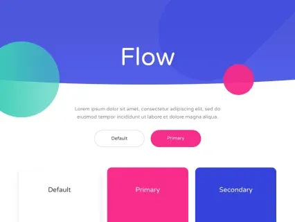 Tema Warna Template Yootheme Flow