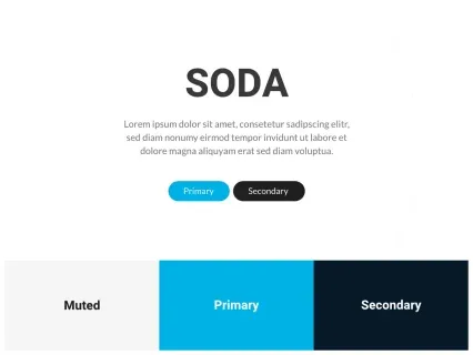 Tema Warna Template Yootheme Soda