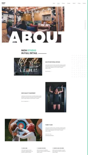 Tata Letak Halaman Yootheme Nioh Studio