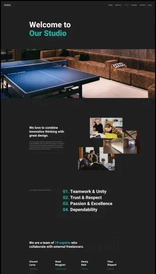 Tata Letak Halaman Yootheme Soda