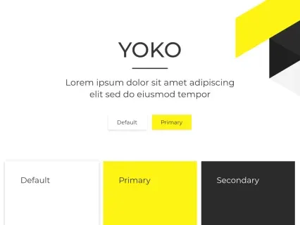 Tema Warna Template Yootheme Yoko