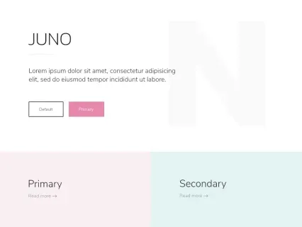 Tema Warna Template Yootheme Juno