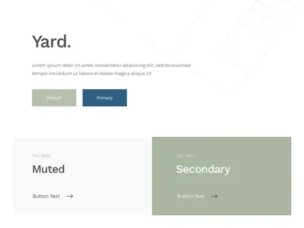 Tema Warna Template Yootheme Yard