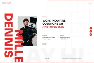 Tata Letak Halaman Yootheme Dennis Miller