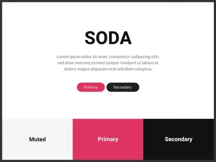 Tema Warna Template Yootheme Soda