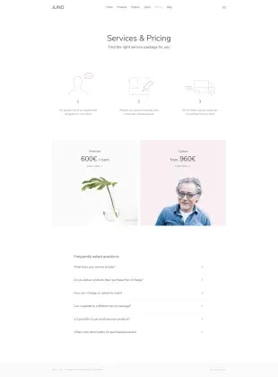Tata Letak Halaman Yootheme Juno