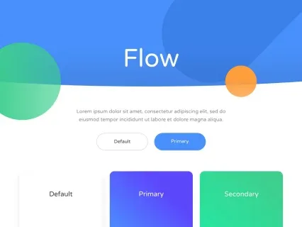 Tema Warna Template Yootheme Flow