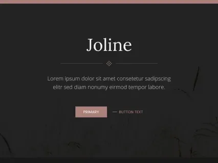 Tema Warna Template Yootheme Joline