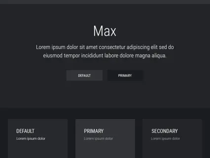 Tema Warna Template Yootheme Max