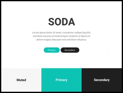 Tema Warna Template Yootheme Soda
