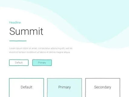 Tema Warna Template Yootheme Summit